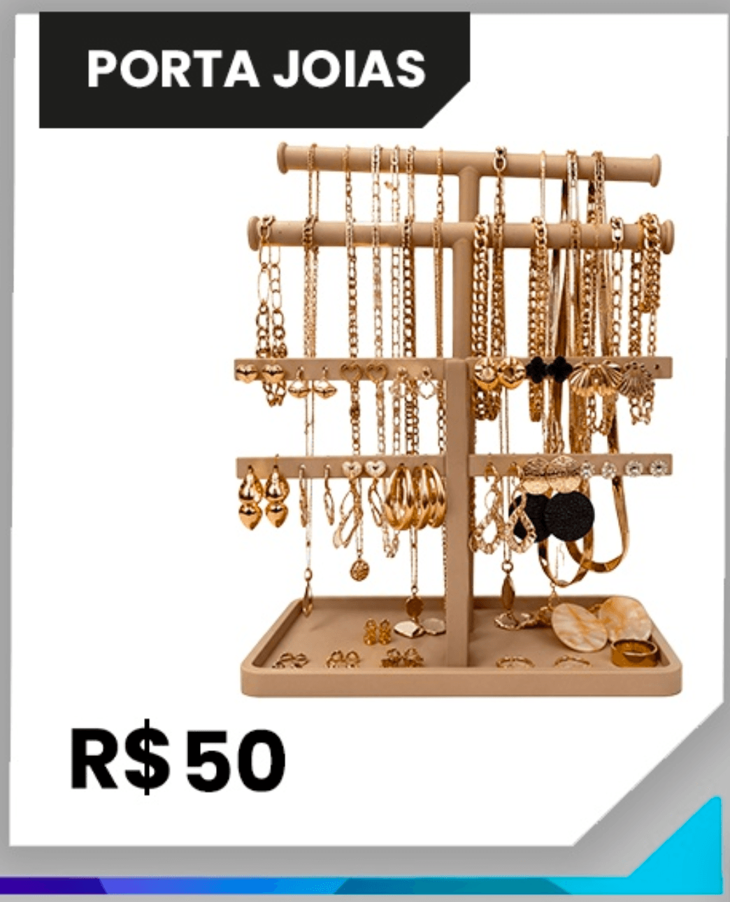 Porta-joias — Acessórios impresso em 3D pela THRE3